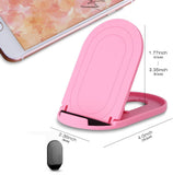 Fold-up Stand Pink Holder Travel Desktop Cradle - ZDZ16