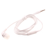 Mono Earphone 3.5mm Headphone - Flat - In-Ear - Single Earbud - White - Fonus F70