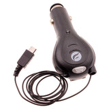 Retractable Car Charger Extra USB Port - MicroUSB - Fonus M76