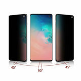 Samsung Galaxy S10 Plus - Privacy Screen Protector TPU Film - FingerPrint Unlock