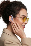 Wireless Ear-hook OWS Earphones Purple Bluetooth Earbuds Over the Ear Headphones  True Stereo Charging Case  Hands-free Mic  - ZDY88 2293-5