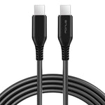 Fast PD Car Charger 60W 2-Port USB-C 6ft Long Type-C Cable Power Adapter DC Socket Plug-in  - ZDF08+J68 2184-3