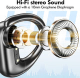 Wireless Ear-hook Earphones  Bluetooth Earbuds Over the Ear Headphones True Stereo Charging Case Hands-free Mic  - ZDXW142 2491-2
