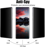 2 Pack Privacy Screen Protector TPU Film Anti-Glare Anti-Spy Anti-Peep 3D Edge  - ZD2SP15 2161-2