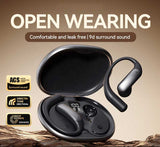 Wireless Ear-hook OWS Earphones  Bluetooth Earbuds Over the Ear Headphones True Stereo Charging Case Hands-free Mic   - ZDF25 2331-6