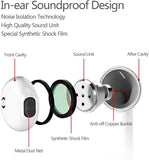 2 Pack TYPE-C Earphones  USB-C Earbuds Headphone w Mic Headset Earpieces  - ZDXW203 2553-3