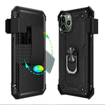 Case Belt Clip Holster Swivel Metal Ring Cover Kickstand Armor  - ZDC09 2204-2