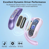 Wireless Ear-hook Open Earphones  Bluetooth Earbuds Over the Ear Headphones True Stereo Charging Case Hands-free  - ZDXW224 2579-5