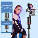 Auto Face Tracking Holder Phone Stand 360-degree Rotation Tripod Smart Camera Shooting Rechargeable Remote Shutter  - ZDXW125 2473-4