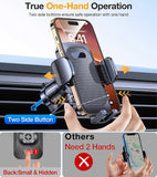 Car Mount Windshield Air Vent Adhesive Base Phone Holder Glass Cradle  - ZDXW214 2564-6
