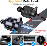 Car Mount Windshield Air Vent Adhesive Base Phone Holder Glass Cradle  - ZDXW214 2564-9