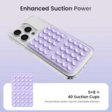 Purple Suction Holder Non-Slip Double Sided For Glass Desktop Tile For Window Windshield  - ZDXW264 2625-3