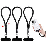 3 Pack Phone Lanyard Adjustable Wrist Straps For Phone Cases  Black  - ZDXW262 2623-1