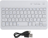  Wireless Keyboard   Ultra Slim   Rechargeable  Portable Compact  - ZDS79 2053-5