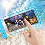 Waterproof Case  2 Pieces Underwater Bag For Pool Sea Floating Cover Touch Screen  - ZDE47+A47 1988-5