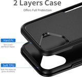 Case Cover Dual Layer Shockproof Non-Slip Armor  - ZDXW150 2499-3