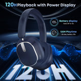 Wireless Headphones Foldable Headset w Mic Earphones Earbuds  - ZDXW140 2489-4
