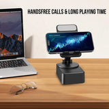 Wireless Speaker Desk Stand Audio Foldable Multimedia LED Lights  - ZDXW17 2353-8