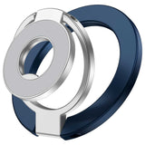 Metal Magnetic Ring Phone Holder  Blue Kickstand Folding Desk Stand  - ZDXW218 2568-1