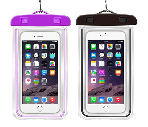 Waterproof Case  2 Pieces Underwater Bag For Pool Sea Floating Cover Touch Screen  - ZDE47+A47 1988-1