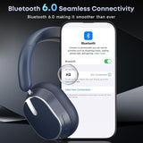 Wireless Headphones Foldable Headset w Mic Earphones Earbuds  - ZDXW140 2489-9