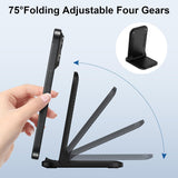 Foldable Wireless Charger 15W Fast Folding Stand Charging Pad  Slim  - ZDXW204 2554-3