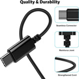 Wired TYPE-C Earphones USB-C Earbuds Magnetic Headphone w Mic Headset Earpieces  - ZDC96 2575-5
