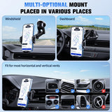 Car Mount  Windshield   Air Vent  Phone Holder Glass Cradle Suction  - ZDD38 1999-2