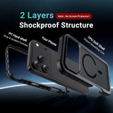 Magnetic Case Military Grade Heavy Duty Non-Slip Shockproof Dual Layer  - ZDXW254 2611-3