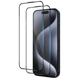 2 Pack Screen Protector Matte Tempered Glass HD Clear  Full Cover 9H Hardness Case Friendly  - ZD2SP52 2271-1