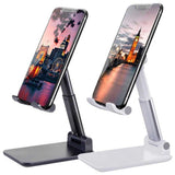 Foldable 2 Pack Phone Stand Portable Travel Holder Desktop Dock Cradle Fold-up  - ZDXW230 2585-1
