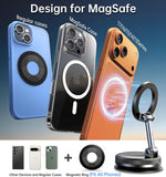 Vacuum Magnetic Phone Holder Mount Suction Folding  Windshield  - ZDXW216 2566-8