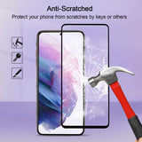 2 Pack Screen Protector Tempered Glass  HD Clear  Full Cover (Fingerprint Unlock) Case Friendly  - ZD2XF97 2044-4