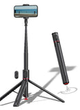 Tripod Selfie Stick Wireless Monopod Remote Shutter Built-in Self-Portrait  - ZDV91 2332-1