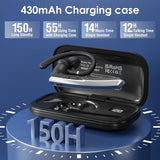Wireless Earphone Ear-hook Hands-free Headphone Boom Mic Headset Over The Ear  - ZDXW227 2582-2