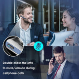 Wireless Earphone Ear-hook Hands-free Headphone Boom Mic Headset Over The Ear  - ZDXW227 2582-6