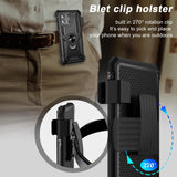 Case Belt Clip Holster Swivel Metal Ring Cover Kickstand Armor  - ZDV72 2111-3