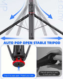Tripod Selfie Stick Wireless Monopod Remote Shutter Built-in Self-Portrait  - ZDV91 2332-5