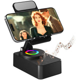 Wireless Speaker Desk Stand Audio Foldable Multimedia LED Lights  - ZDXW17 2353-1