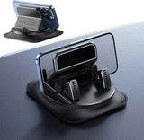 Car Mount Non-Slip 360 Degree Rotation Dashboard Holder One-Hand Operation Adjustable Spring Clip  - ZDXW201 2551-1