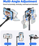 Tripod Selfie Stick Wireless Monopod Remote Shutter Built-in Self-Portrait  - ZDV91 2332-4