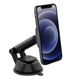 Magnetic Car Mount Phone Holder For Dash Windshield Telescopic MagSafe Compatible Strong Grip   - ZDY43 2187-2