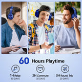 Wireless Headphones Foldable Headset w Mic Earphones Earbuds  - ZDXW131 2480-2