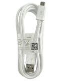 Samsung 3ft Micro USB Cable Charger Cord - OEM - White 211-4