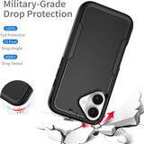 Case Cover Dual Layer Shockproof Non-Slip Armor  - ZDXW145 2494-6