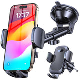 Car Mount Windshield Air Vent Adhesive Base Phone Holder Glass Cradle  - ZDXW214 2564-1