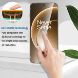 2 Pack Screen Protector Tempered Glass HD Clear Full Cover (Fingerprint Unlock) 9H Hardness  - ZD2SP75 2313-4