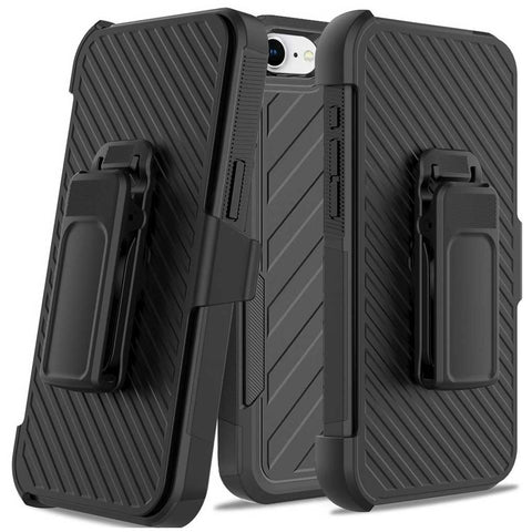 Case with Belt Clip Swivel Holster Combo Armor Cover w Kickstand Drop-Proof Defender  - ZDE59 2197-1