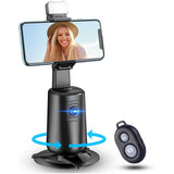 Auto Face Tracking Holder Tripod 360-degree Rotating Photo Stand Remote Shutter Gesture Control Smart Camera Shooting  - ZDXW126 2474-1