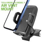 Air Vent Car Mount for Tesla Model 3 and Y Only Phone Holder Cradle Swivel  Strong Grip   - ZDL29 1990-2